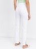 Белые джинсы Straight fit с разрезами 2022-DTW1401 Mark Formelle