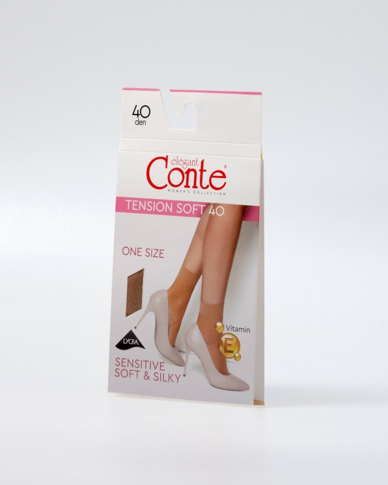 CONTE TENSION SOFT 40 (1 пара) Носки женские Conte elegant