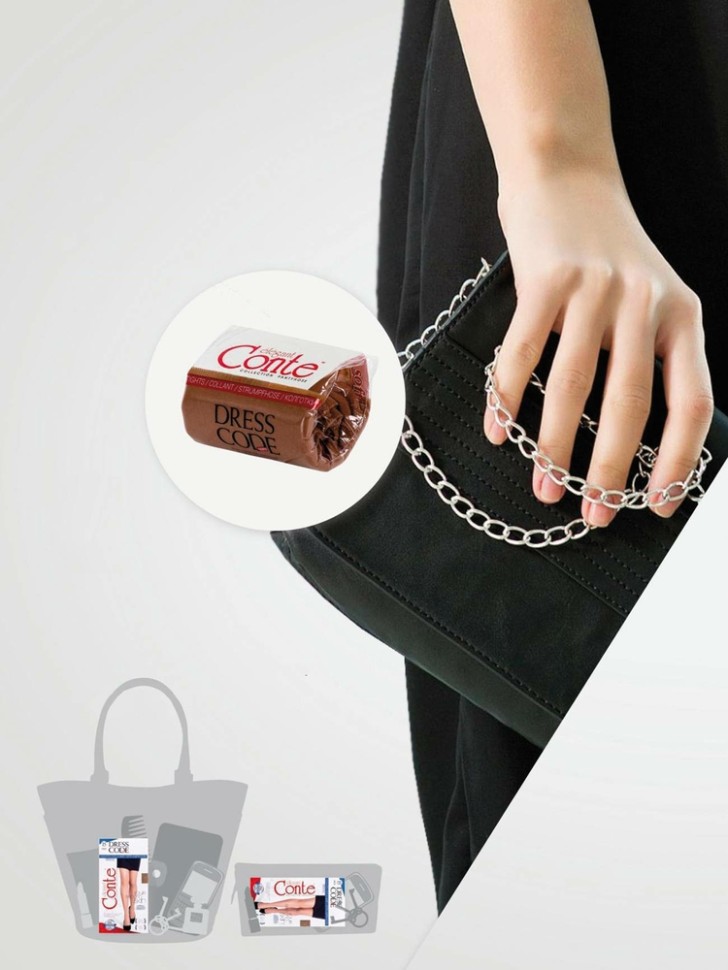 CONTE DRESS CODE 40 Колготки женские с эффектом «второй кожи» Conte elegant