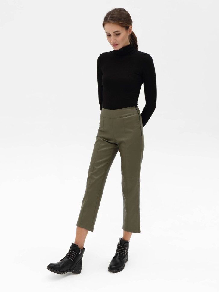 CONTE CITY CHIC Брюки женские с полеуретановым покрытием