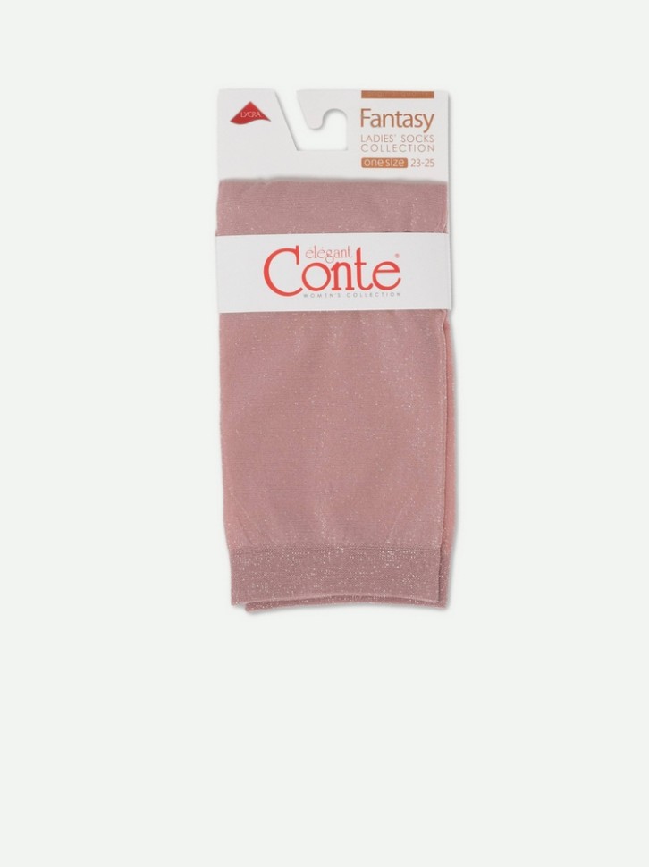 CONTE FANTASY Сияющие носки женские с люрексом Conte elegant