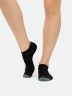 Короткие женские спортивные носки из пряжи meryl® skinlife черного цвета 360C-1251 Mark Formelle