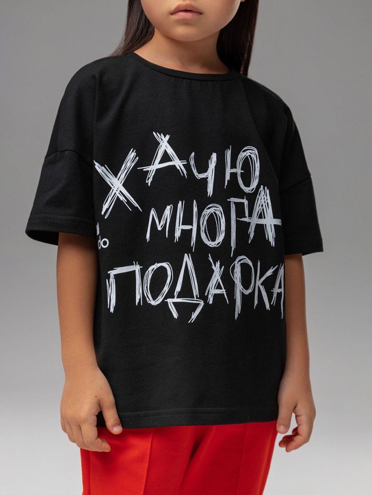 Футболка 4-393MU черный