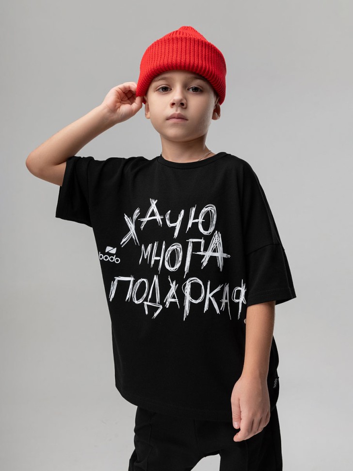 Футболка 4-393MU черный