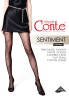 CONTE SENTIMENT Колготки c диагональными надписями SENTIMENT