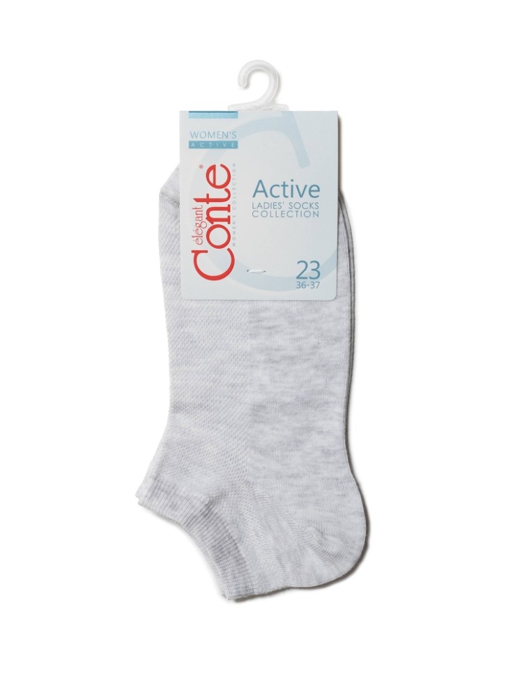 CONTE Короткие хлопковые носки ACTIVE 484 Conte elegant