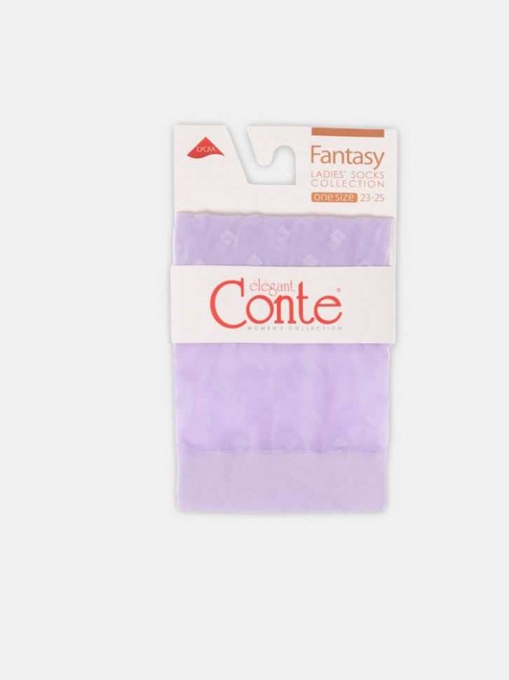 CONTE FANTASY Носки женские в мелкие ромбы - Conte elegant