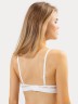 Бюстгальтер t-shirt без косточек в белом цвете с кружевом 512474 Mark Formelle