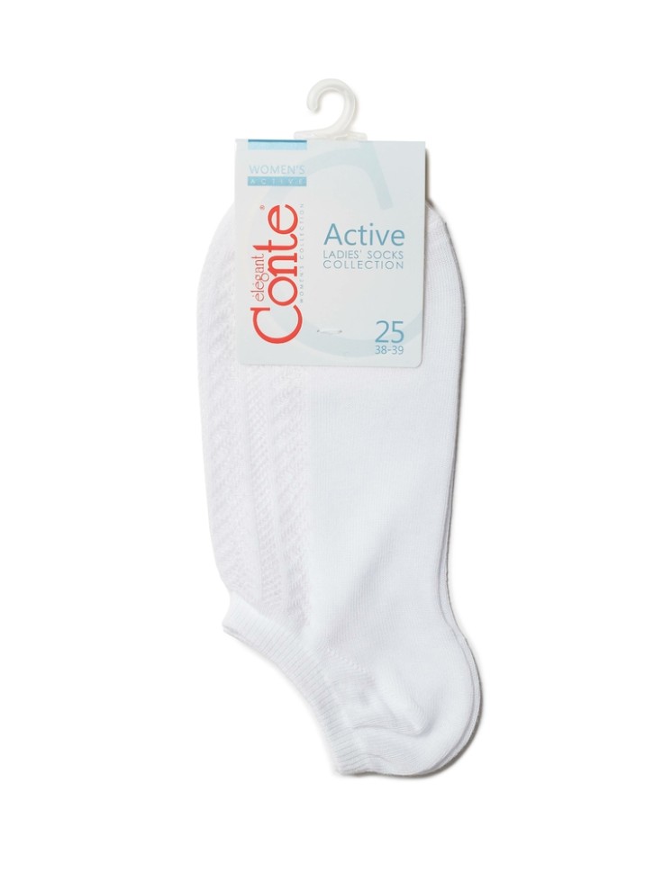 CONTE Ультракороткие носки ACTIVE с ажурным переплетением 179 Conte elegant