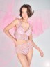 Бюстье женское розовое кружевное 512584 Mark Formelle