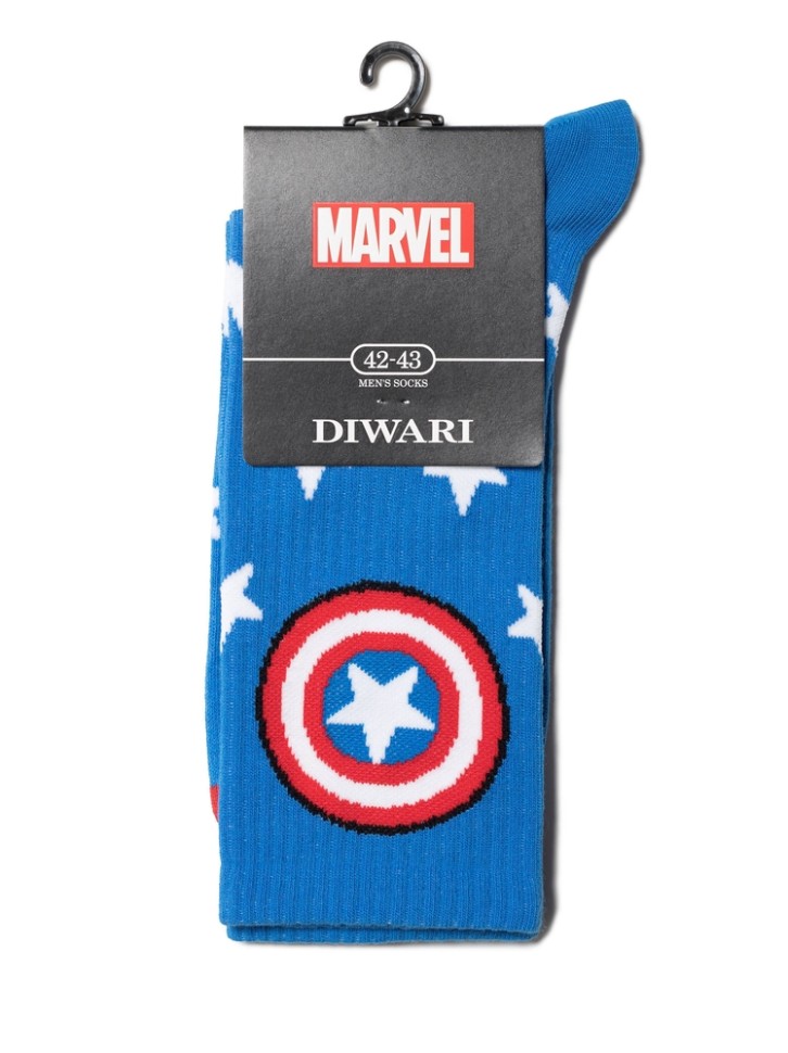 DIWARI ©MARVEL Удлиненные носки с рисунками 177