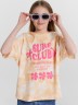 Футболка для девочек с принтом и надписью "surf club" 117843 Mark Formelle