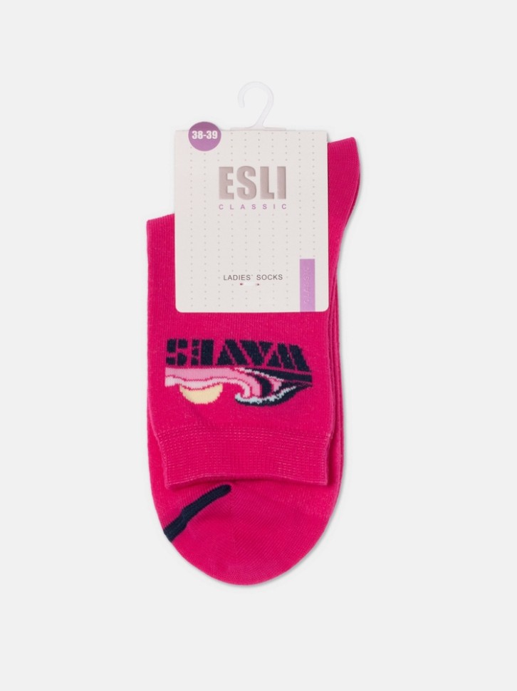 ESLI CLASSIC Носки женские хлопковые 531