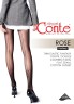 CONTE ROSE Колготки с имитацией шва и рисунком ROSE