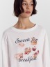 Пижама женская розовая с надписью "Sweets for breakfast" 592422 Mark Formelle