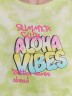 Футболка для девочек с надписью "Aloha vibes" 117868 Mark Formelle