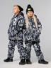 Костюм 32-55МU черный (белый)