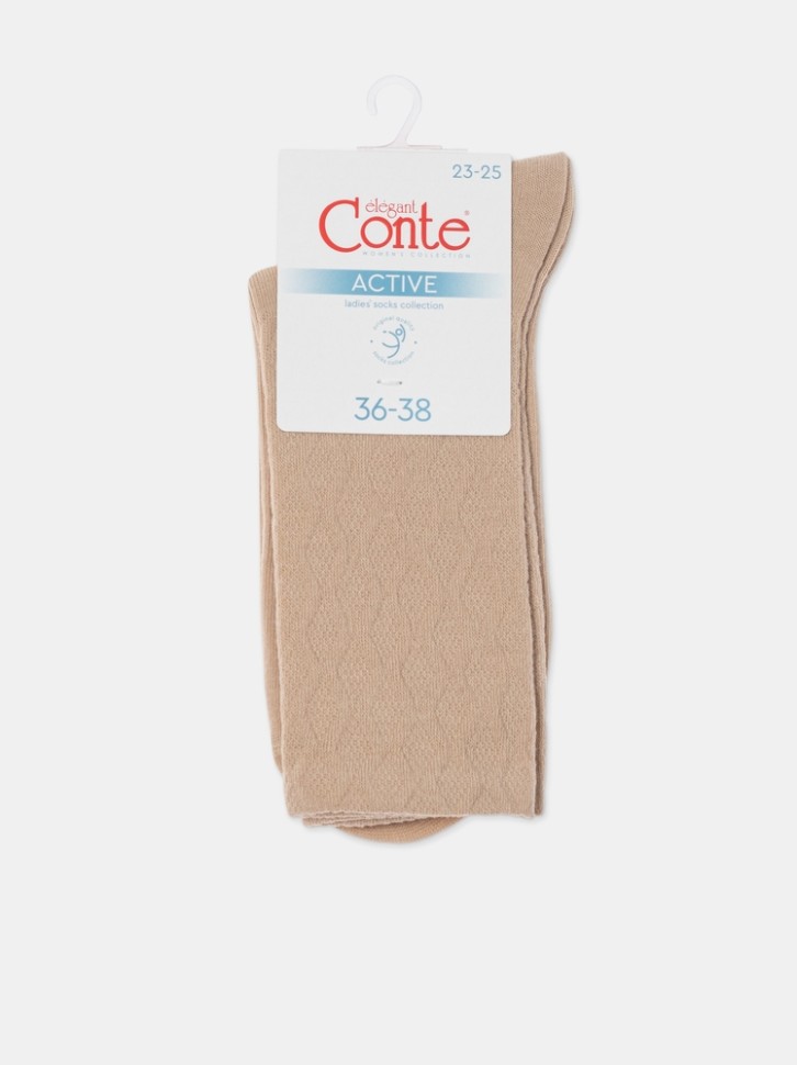 CONTE ACTIVE Носки женские хлопковые (удлиненные) 620