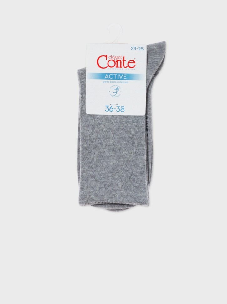 CONTE ACTIVE Носки женские хлопковые (удлиненные) 620