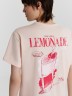Футболка женская розовая с принтом "Lemonade" 112934 Mark Formelle