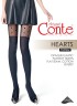 CONTE HEARTS Колготки женские с имитацией гольфинов HEARTS