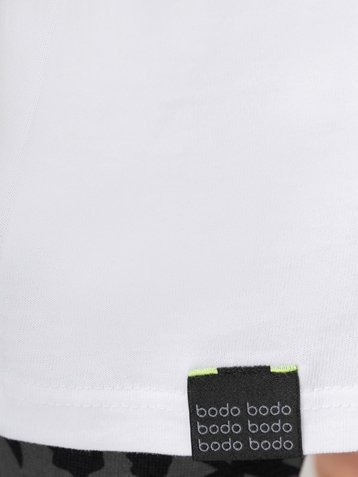 Футболка 4-460MU белый Bodo
