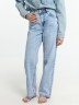 Брюки женские джинсовые wide leg голубые 2024-DTW702-1 Mark Formelle