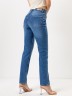 Джинсы женские Slim Fit в синем цвете 2023-DTW1501-1 Mark Formelle
