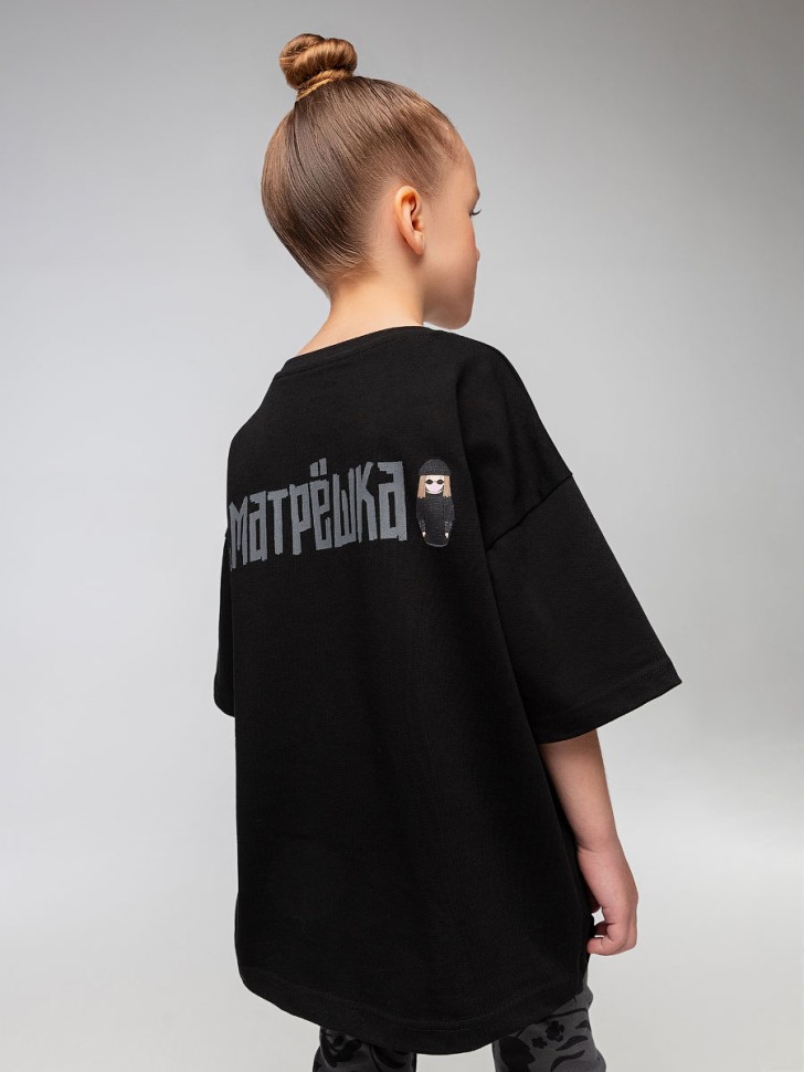 Футболка 4-460MU черный Bodo