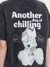 Футболка женская с принтом и надписью "another day of chilling" 112934 Mark Formelle