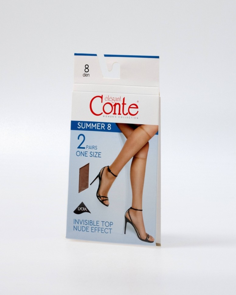 CONTE SUMMER 8 (2 пары) Гольфы женские SUMMER 8 Conte elegant