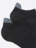 Короткие мужские спортивные носки из пряжи meryl® skinlife черного цвета 124C-1220 Mark Formelle
