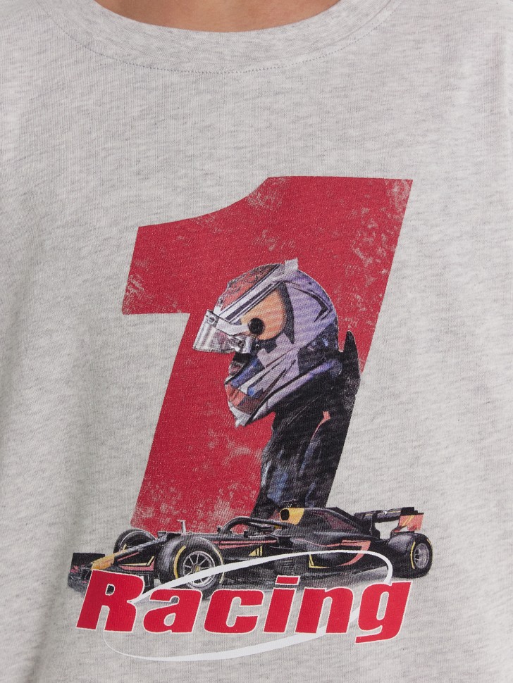 Джемпер для мальчиков с надписью "Racing " 123485 Mark Formelle
