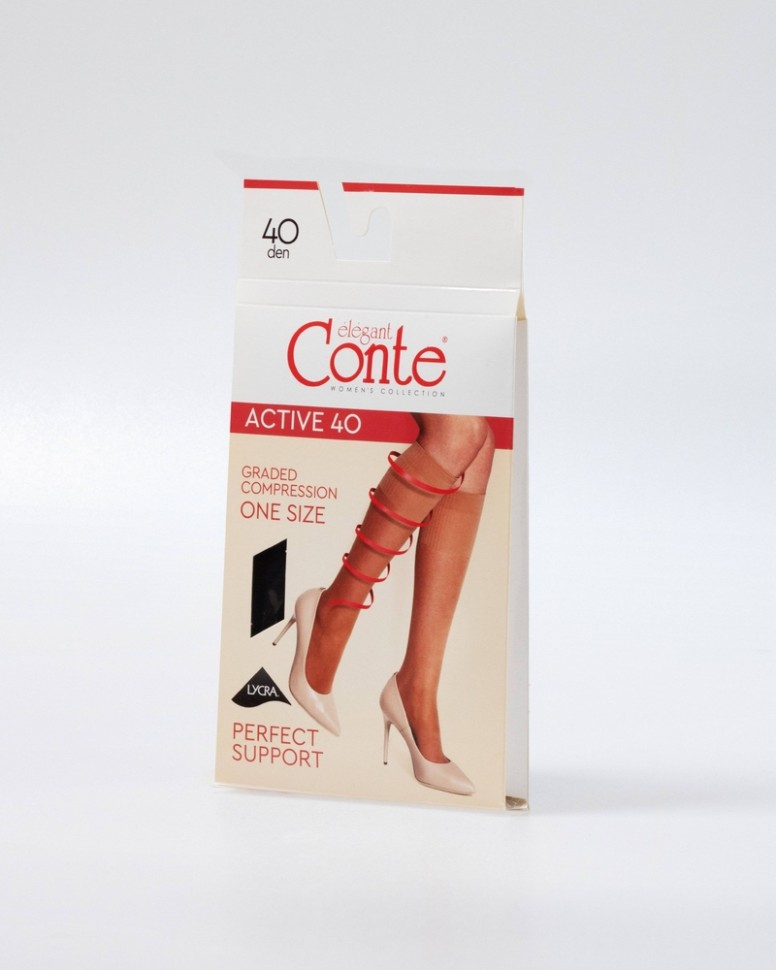 CONTE ACTIVE 40 (1 пара) Гольфы женские ACTIVE 40 Conte elegant