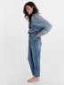 Брюки женские джинсовые mom fit синие 2024-DTW404-1 Mark Formelle