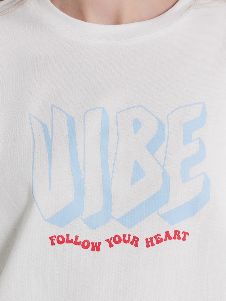 Комплект домашний женский с задписью "follow your heart" 592596 Mark Formelle
