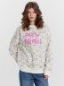 Свитшот женский с принтом "Party animal" 122887/1 Mark Formelle