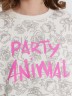 Свитшот женский с принтом "Party animal" 122887/1 Mark Formelle