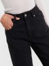 Брюки женские джинсовые wide leg fit в черном цвете 2024-DTW1303-1 Mark Formelle