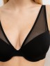 Бюстгальтер push-up с деталями из сетки в черном цвете 512424 Mark Formelle