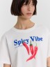 Комплект домашний женский с принтом и надписью "Spicy vibe" 592607 Mark Formelle