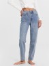 Брюки женские джинсовые Mom Fit в голубом цвете 2024-DTW402-2 Mark Formelle