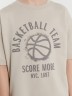 Комплект для мальчиков бежевый с принтом и надписью "basketball team" 393321 Mark Formelle