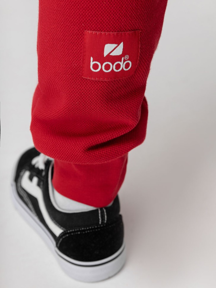 Брюки 6-481МU красный Bodo