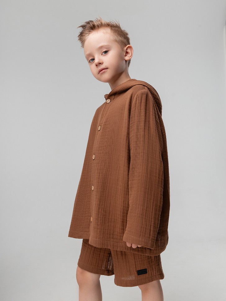 Костюм 11-628MU коричневый Bodo