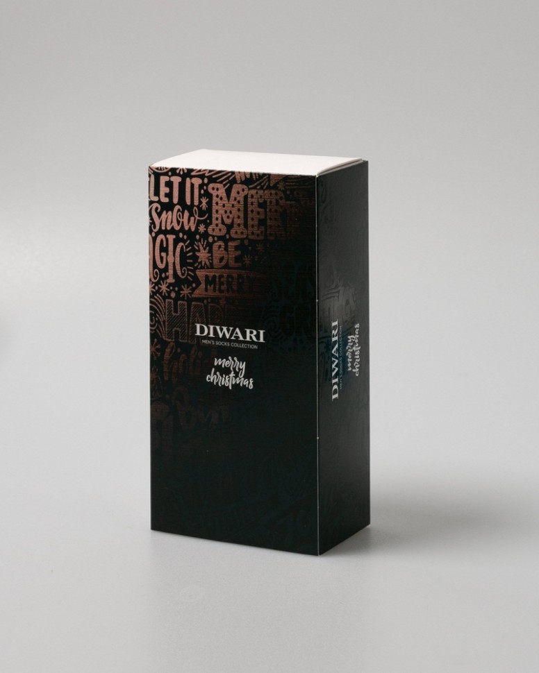DIWARI NEW YEAR (3 пары,коробочка) Носки мужские 780 DIWARI