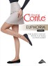CONTE EUPHORIA Колготки женские c объемным тату-рисунком из флока EUPHORIA Conte elegant