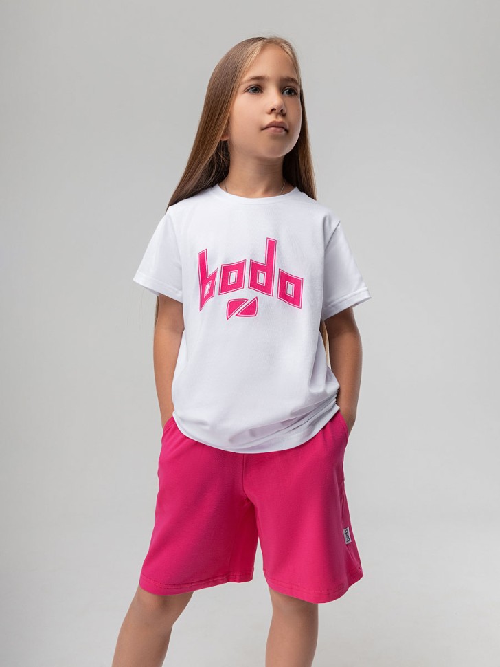 Костюм 11-528МU белый (малиновый) Bodo