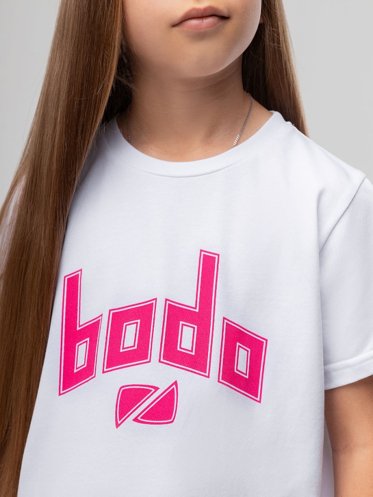 Костюм 11-528МU белый (малиновый) Bodo