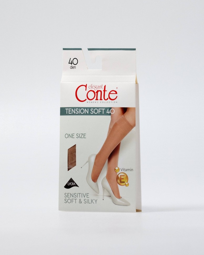CONTE TENSION SOFT 40 (1 пара) Гольфы женские Conte elegant